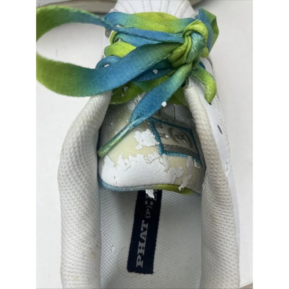 Phat farm size 5 boys Shoes PC Ice 2 white skyline